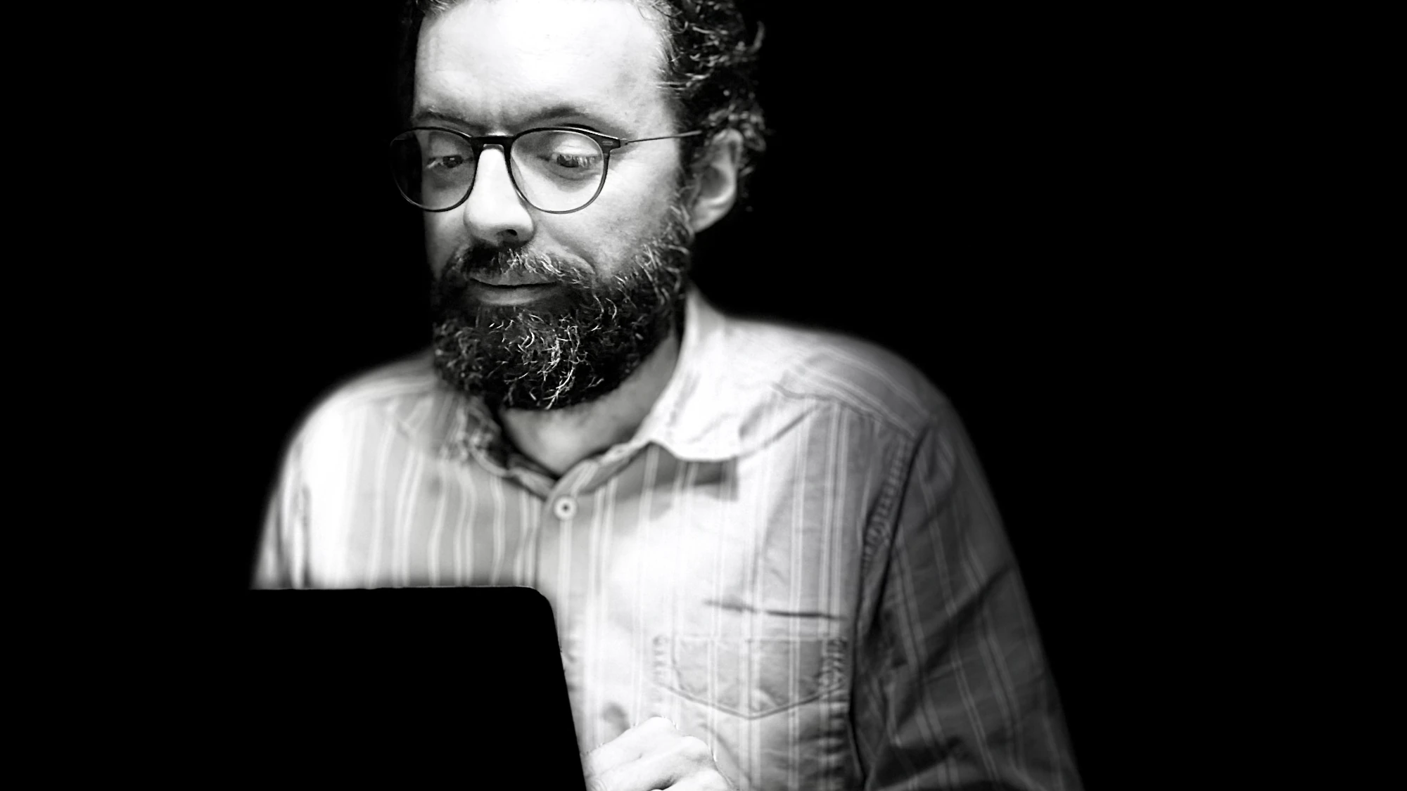 Arnaud au travail